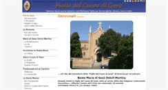 Desktop Screenshot of figliedelcuoredigesuvenezia.it